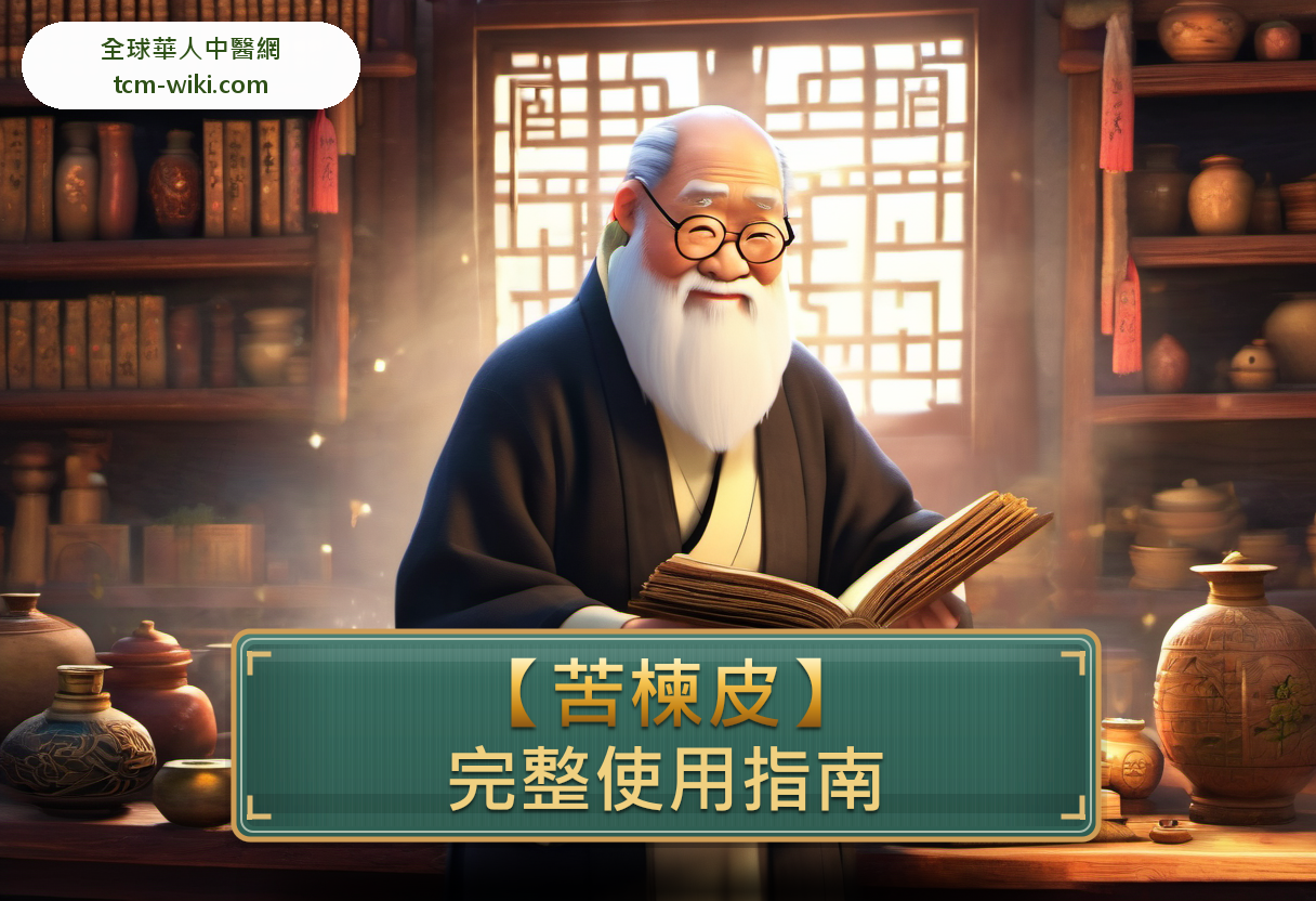 苦楝皮完整使用指南:功效、禁忌、怎麼用與注意事項 banner image