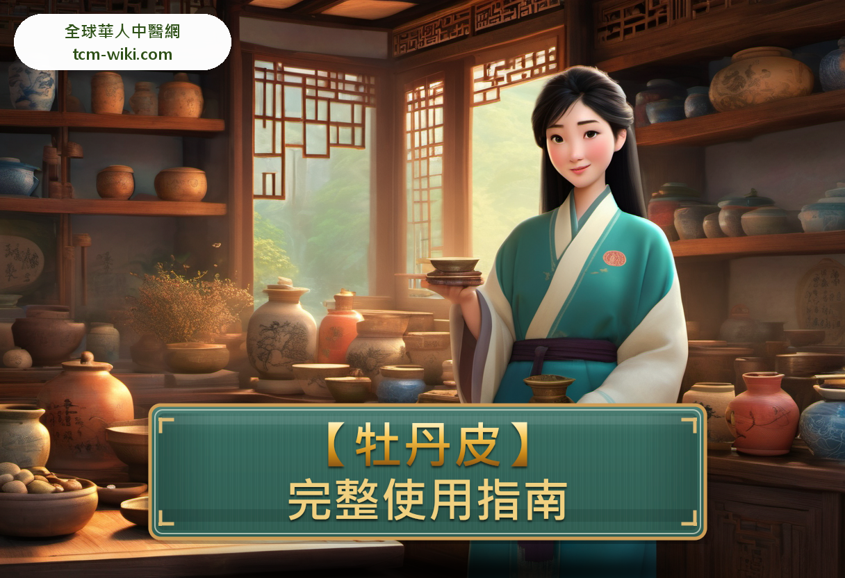 牡丹皮完整使用指南:功效、禁忌、怎麼用與注意事項 banner image